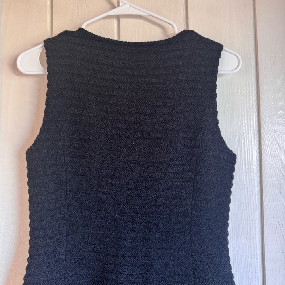 Theory Black Zip Up Dress - Picture 8 of 8
